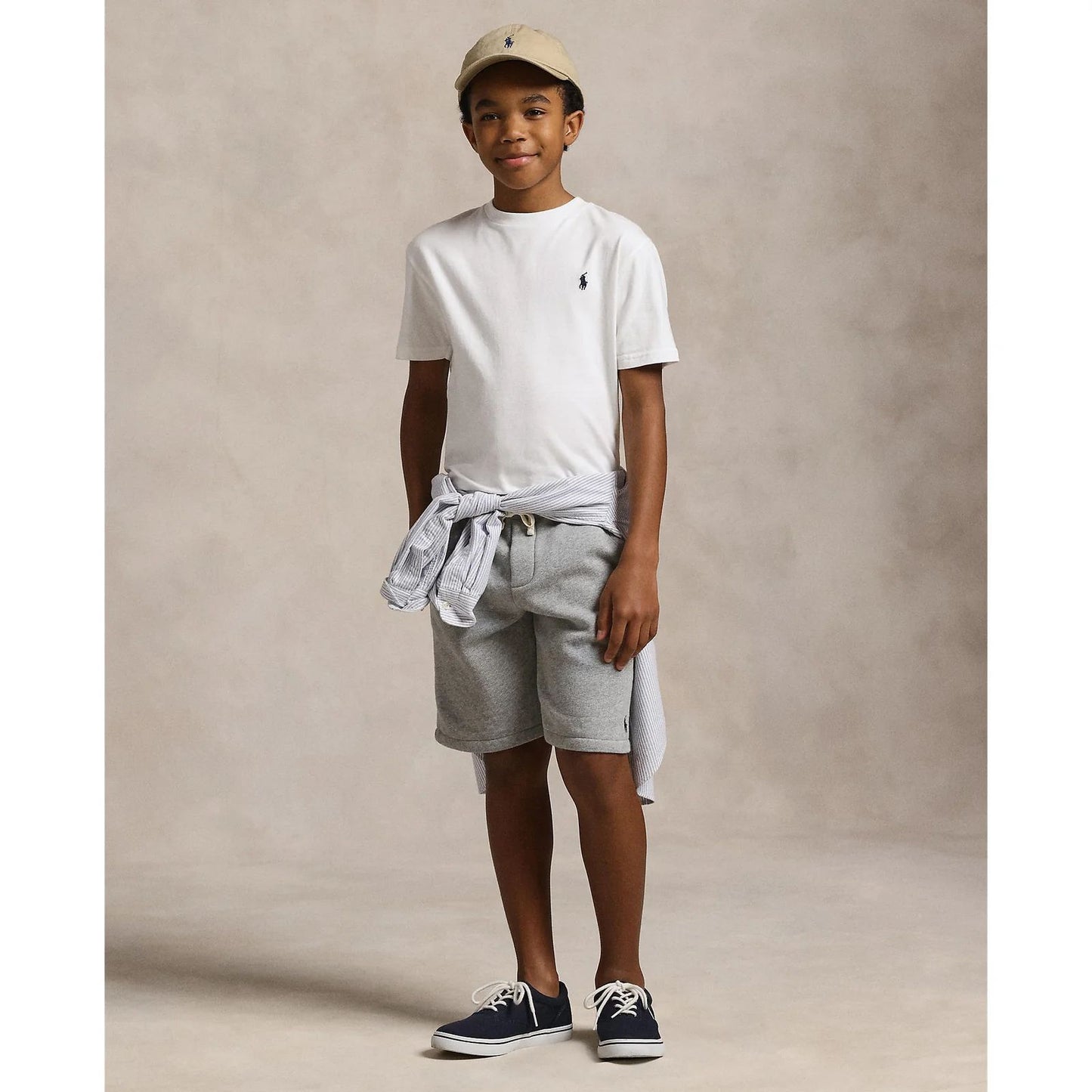 Camiseta Básica Branco Algodão Ralph Lauren