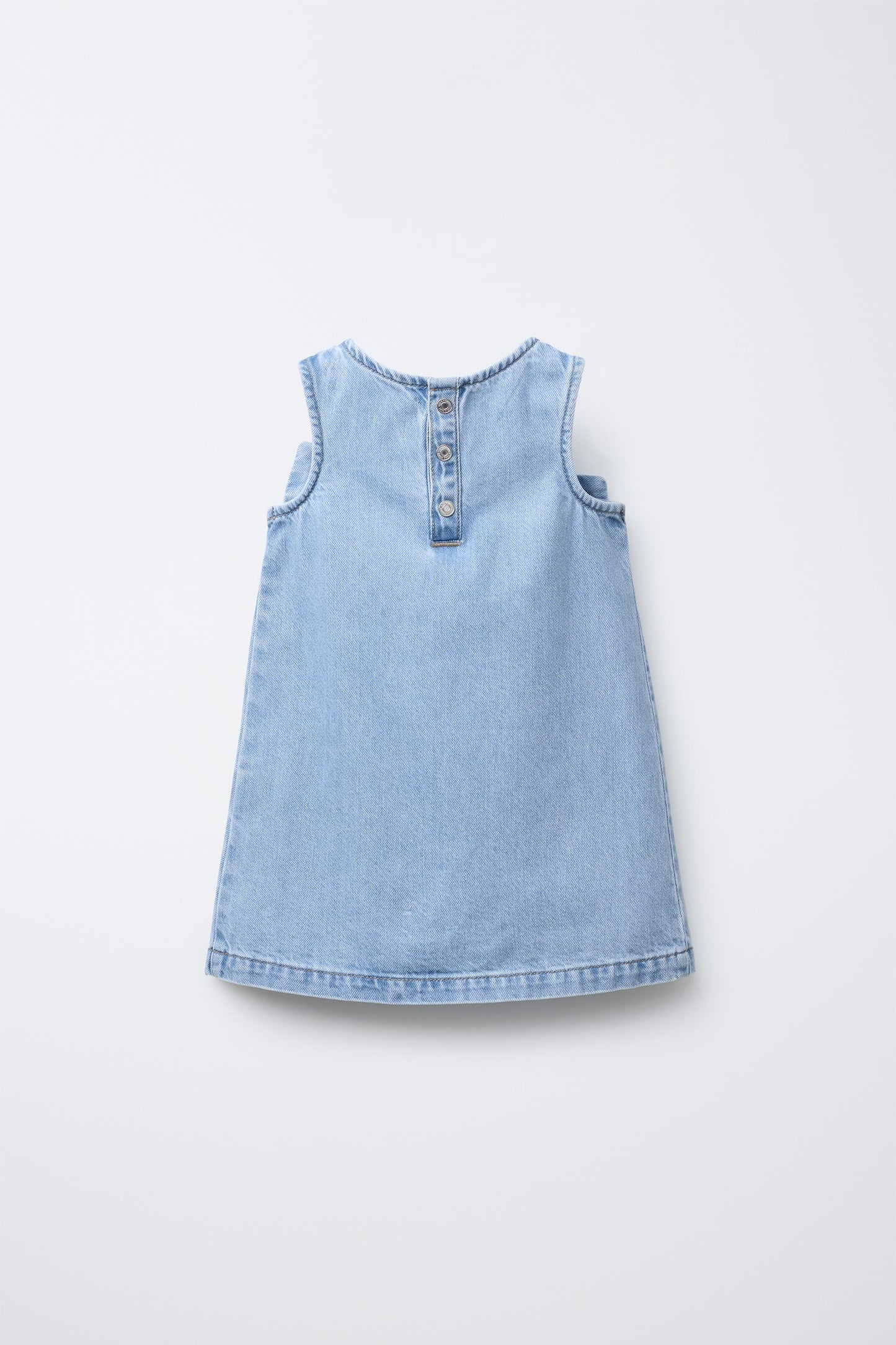 Vestido Jeans com laço frontal ZARA