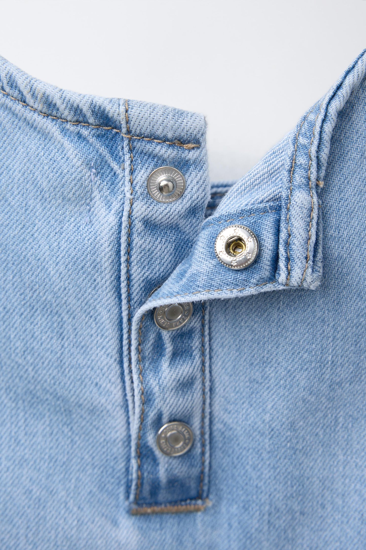 Vestido Jeans com laço frontal ZARA