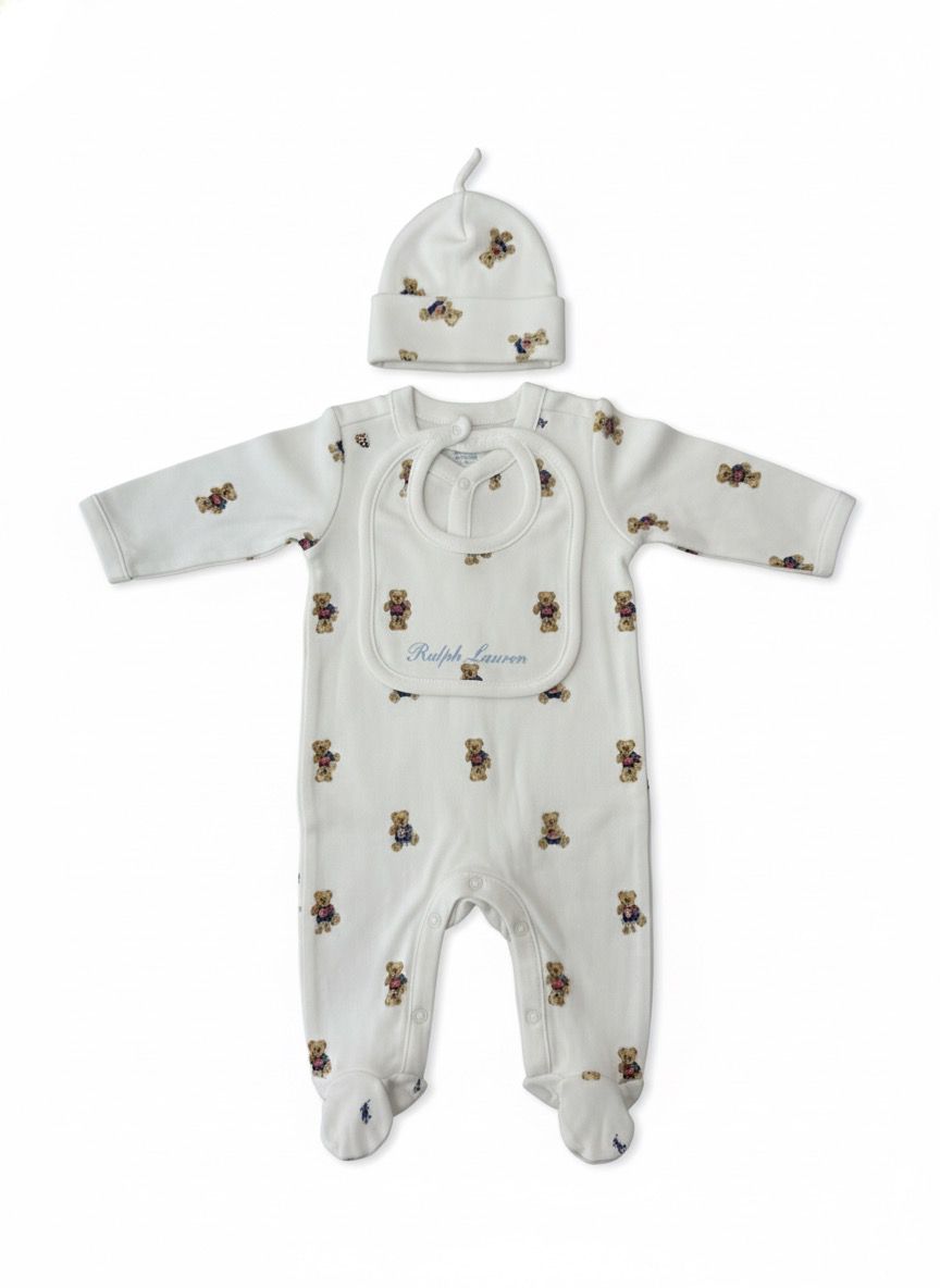 Kit Maternidade Azul Ralph Lauren