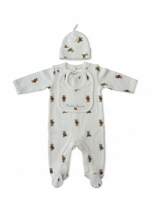 Kit Maternidade Azul Ralph Lauren