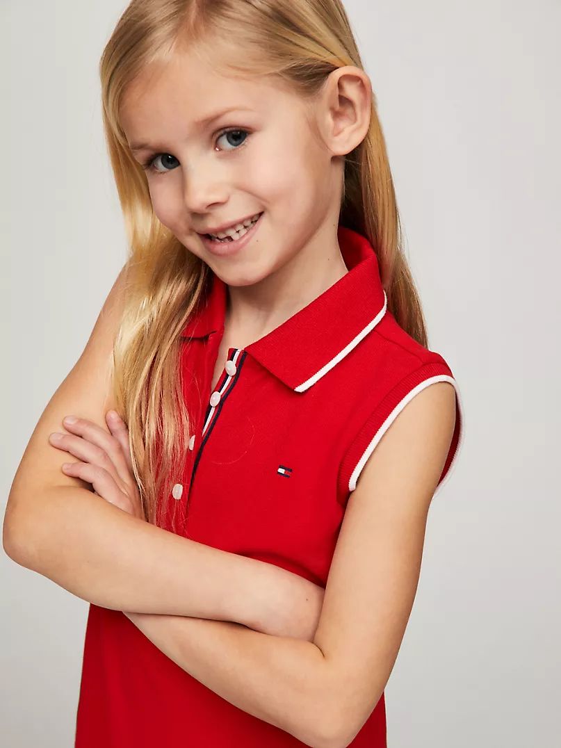 Vestido Listrado Tommy Hilfiger