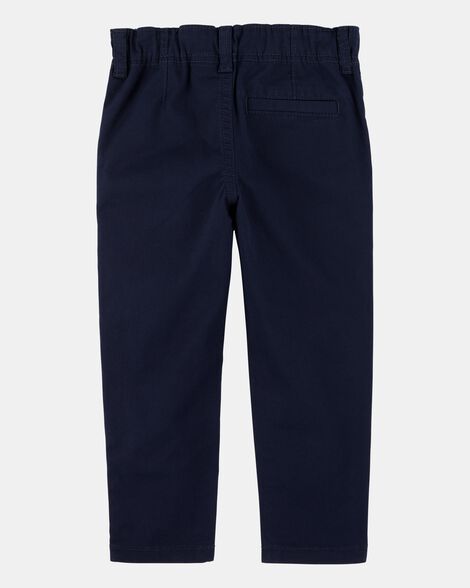 Pantalón Algodão Azul Carter's
