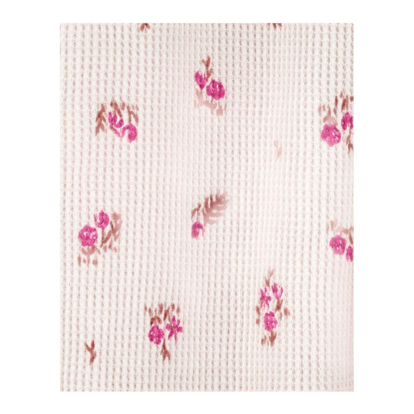 Enterizo Algodão com ziper Bege floral Carter's