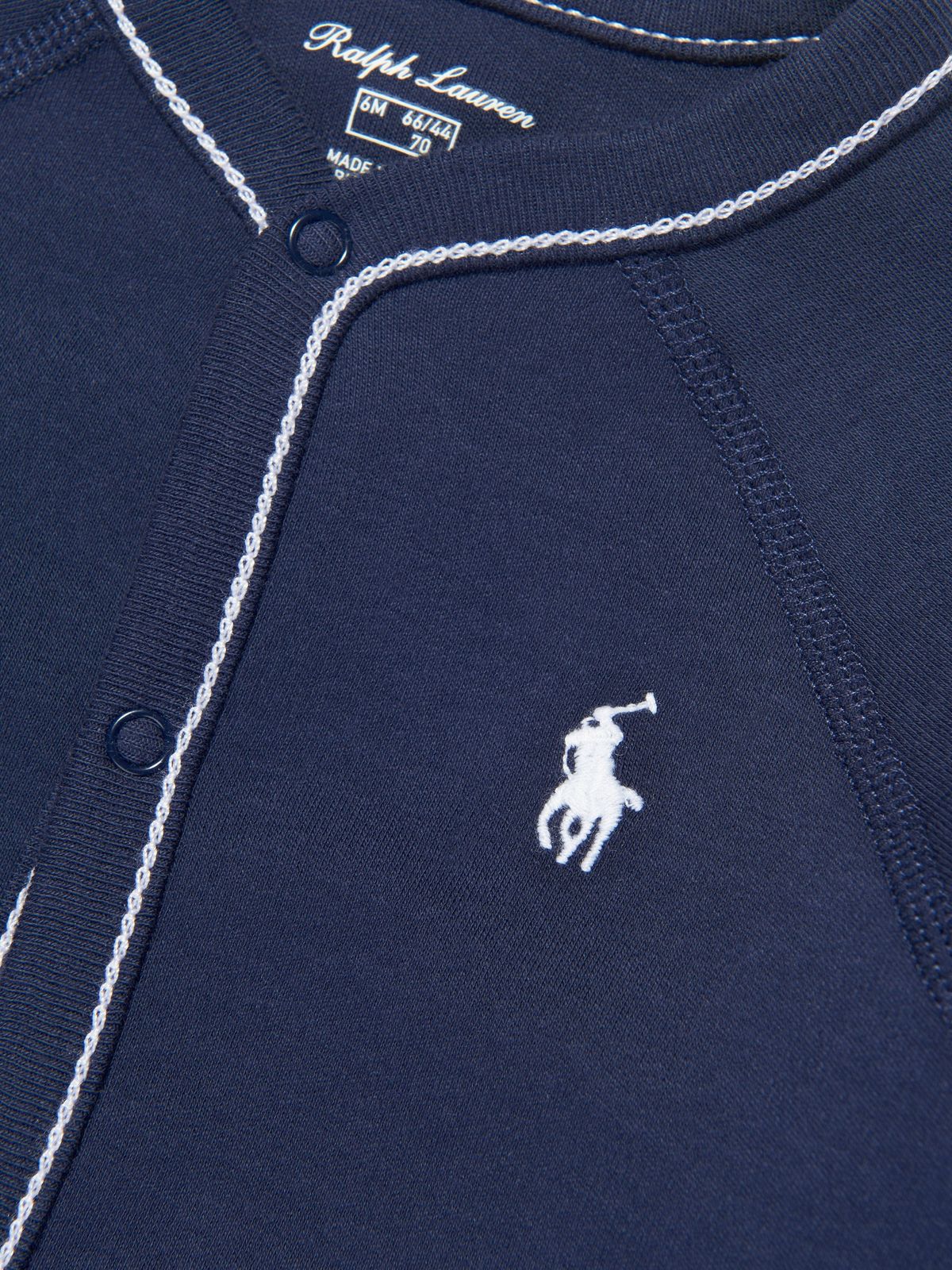 Enterizo con Botones Azul Ralph Lauren