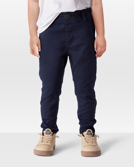 Pantalón Algodão Azul Carter's