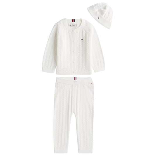 Conjunto com Botones Branco Tommy Hilfiger