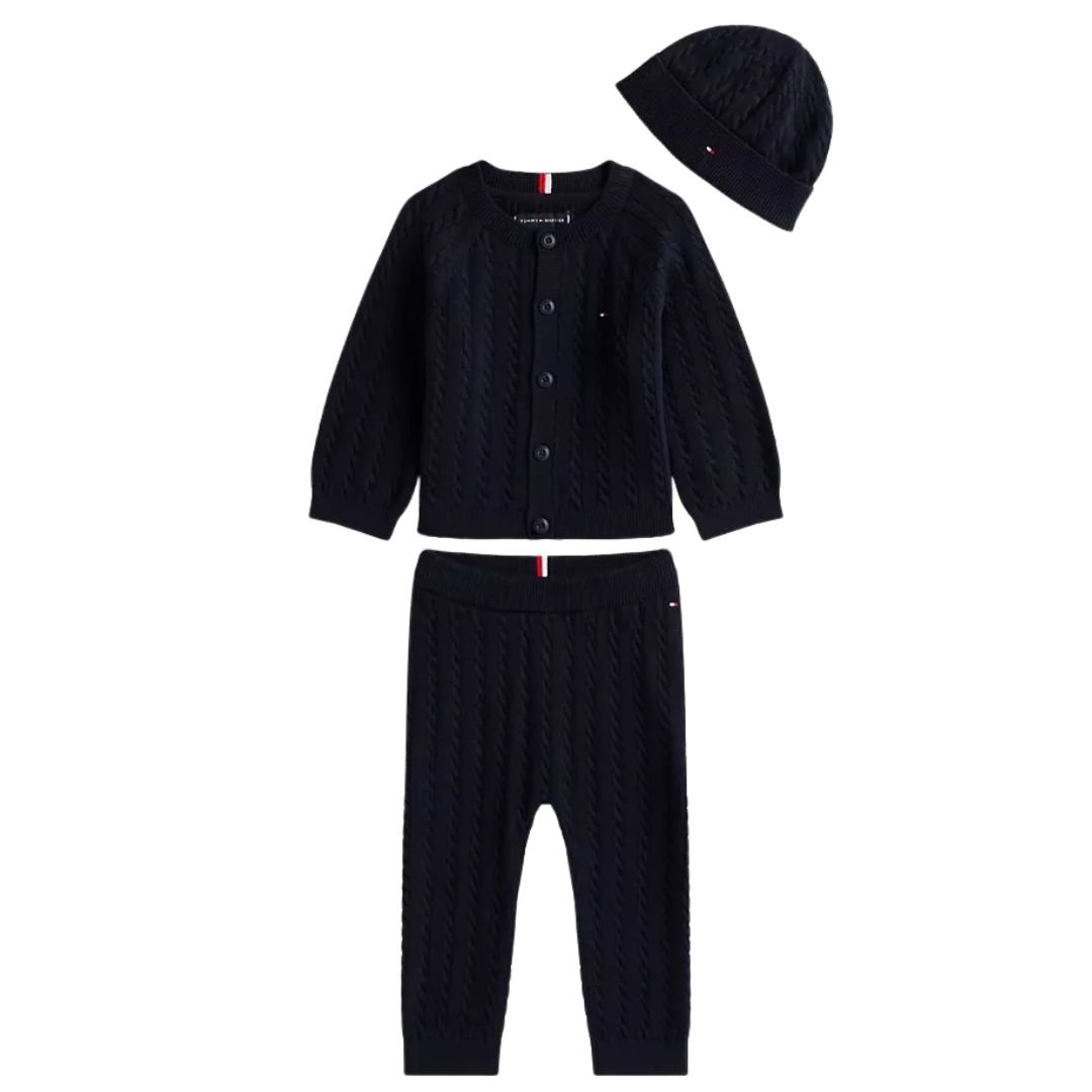 Conjunto con Botones Azul Tommy Hilfiger