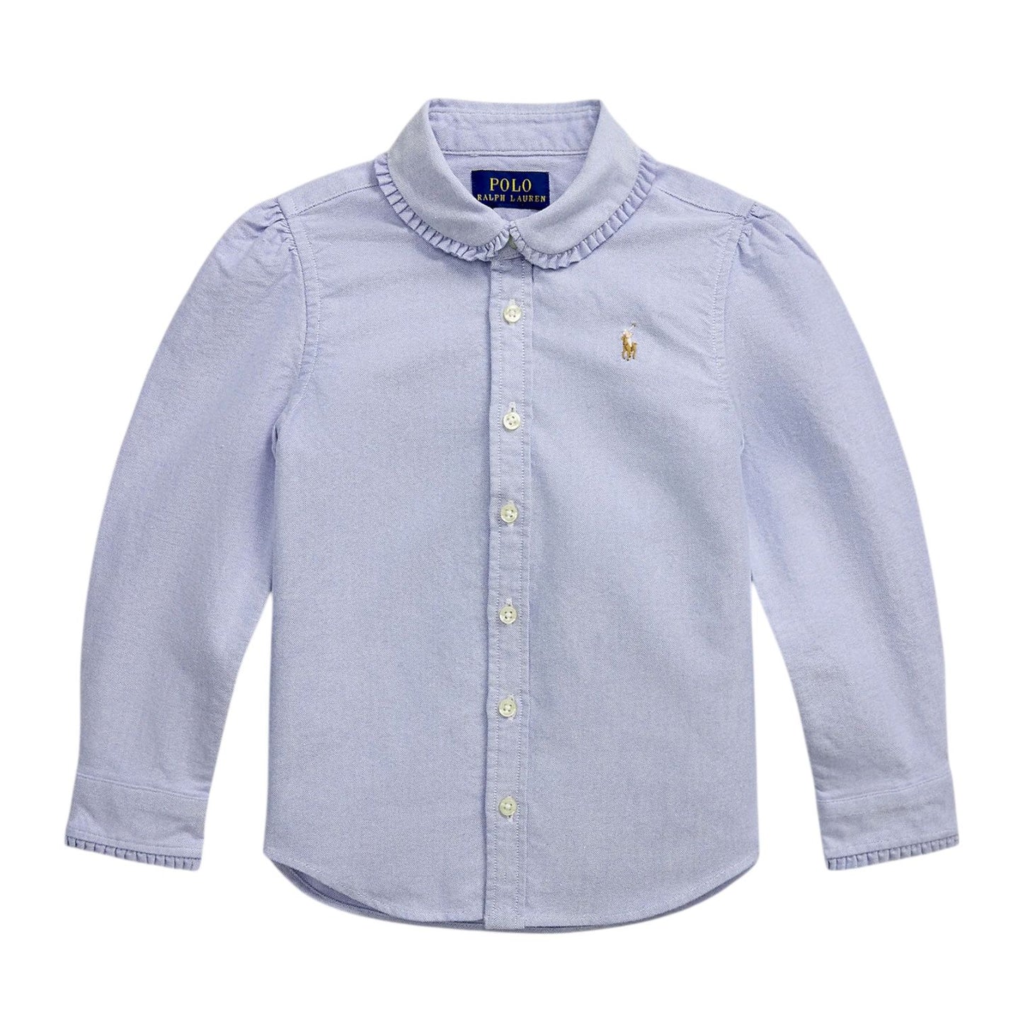 Camisa Gola Franzida Ralph Lauren