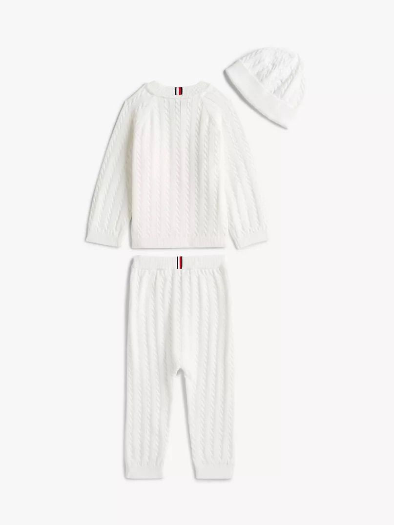 Conjunto com Botones Branco Tommy Hilfiger