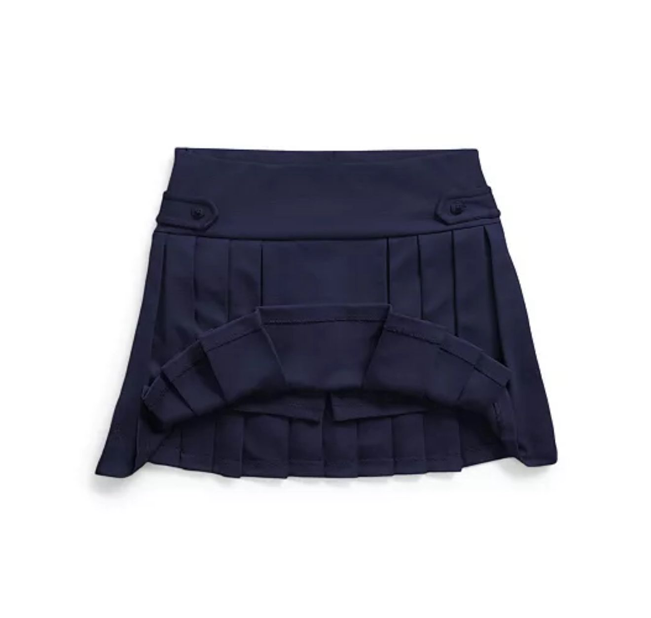 Saia Plissada  Azul Ralph Lauren