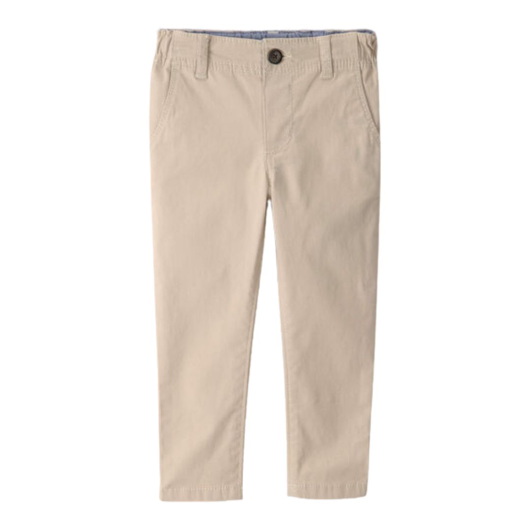 Pantalón Algodão Bege Carter's