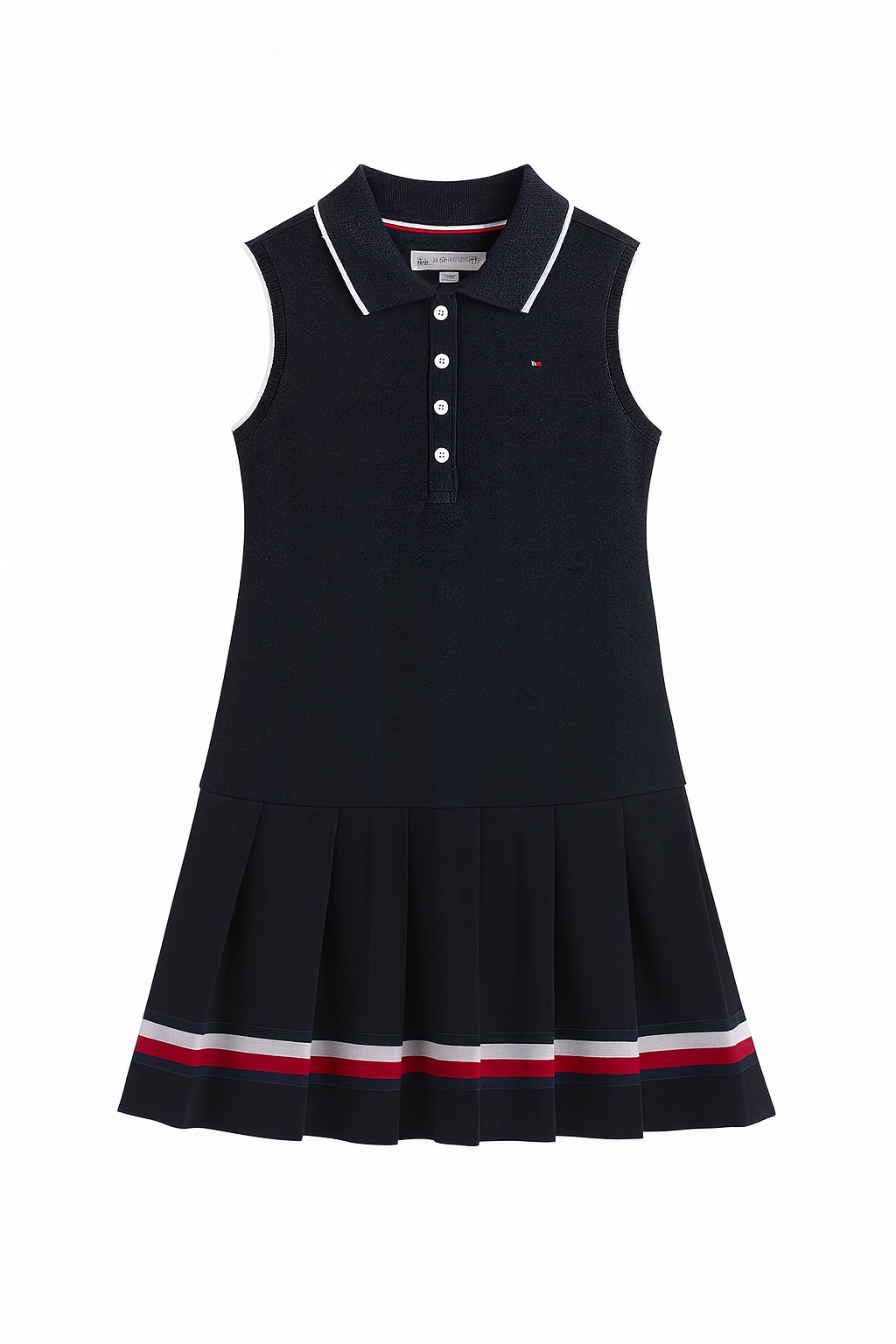 Vestido Marinho Listra Tommy Hilfiger