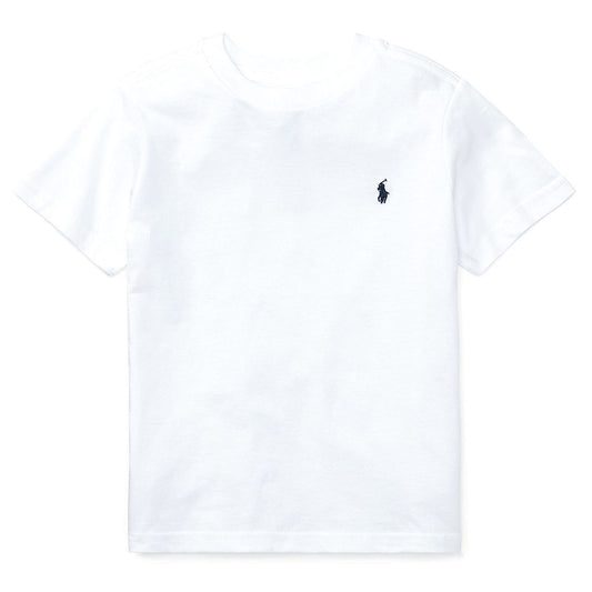 Camiseta Básica Branco Algodão Ralph Lauren