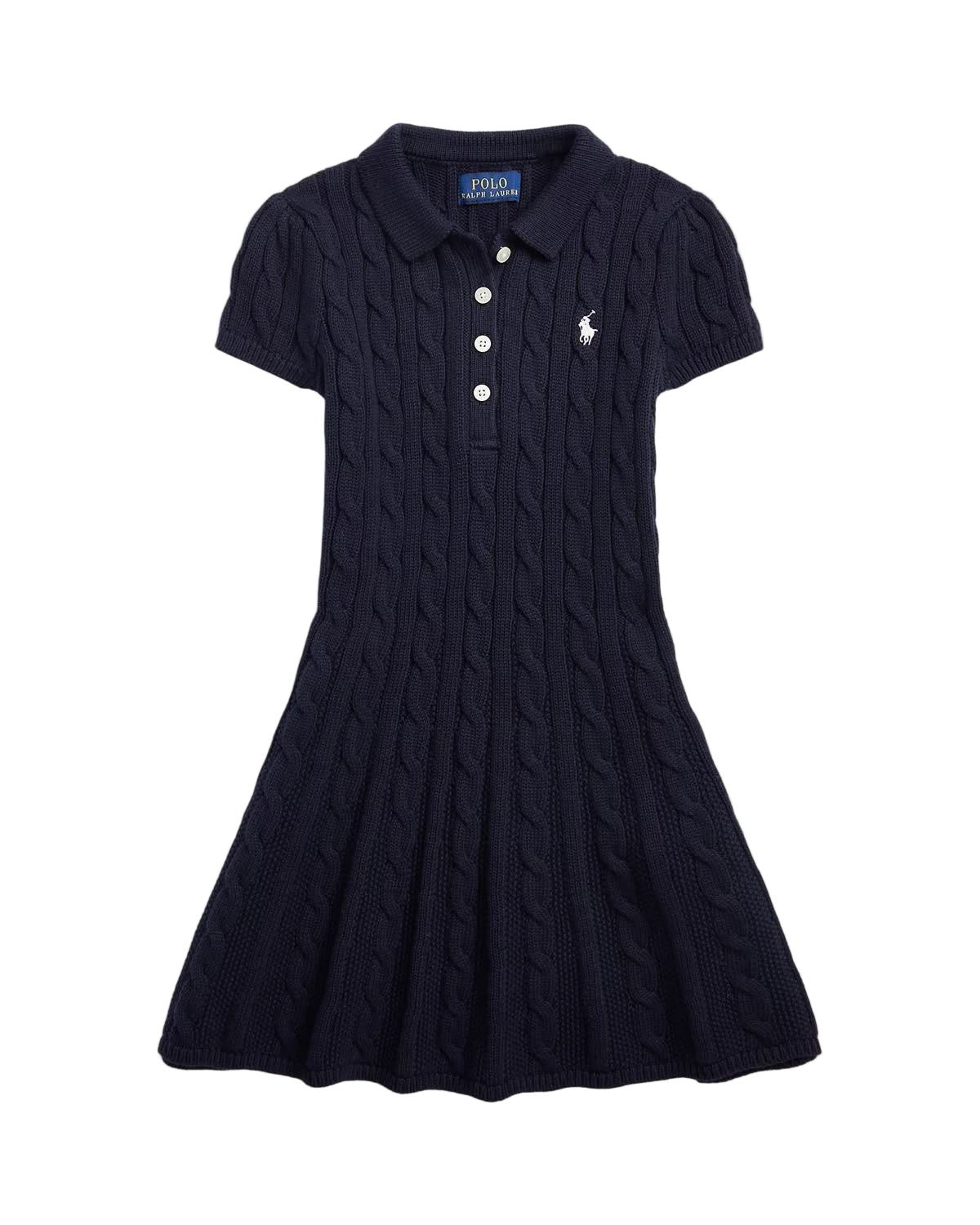 Vestido Tricot Azul  Ralph Lauren