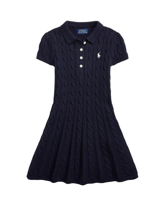 Vestido Tricot Azul  Ralph Lauren