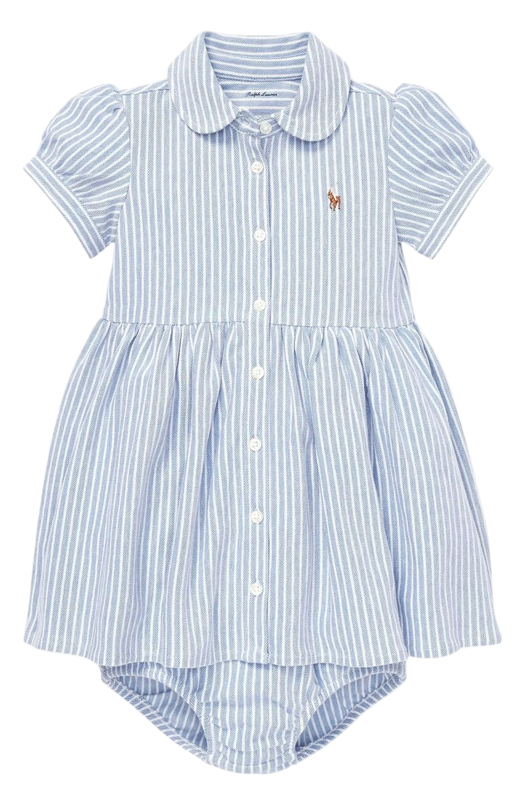 Vestido  Azul listrado   Ralph Lauren