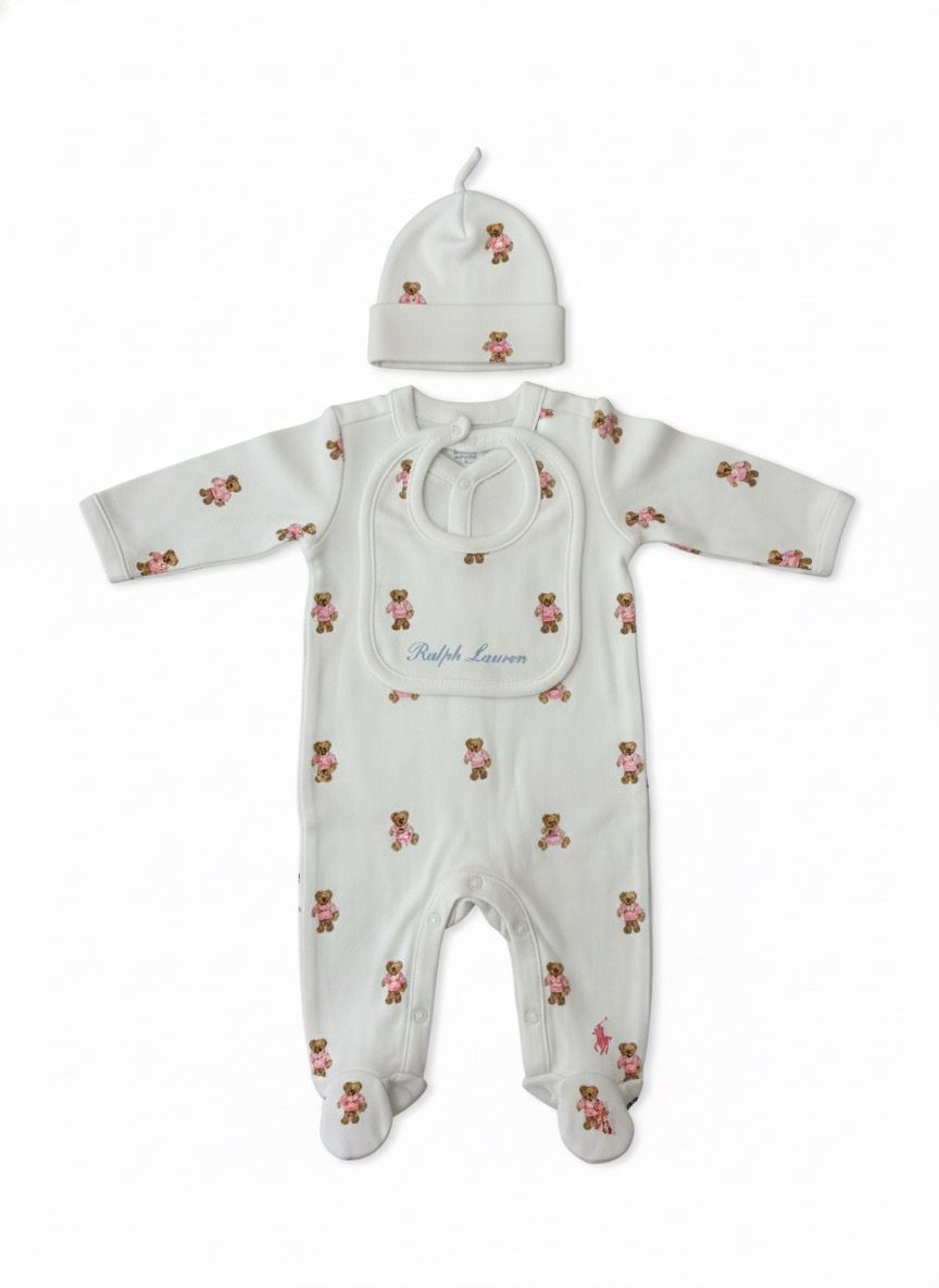 Kit Maternidade Rosa Ralph Lauren