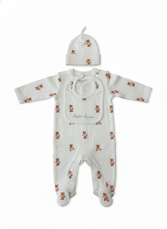 Kit Maternidade Rosa Ralph Lauren