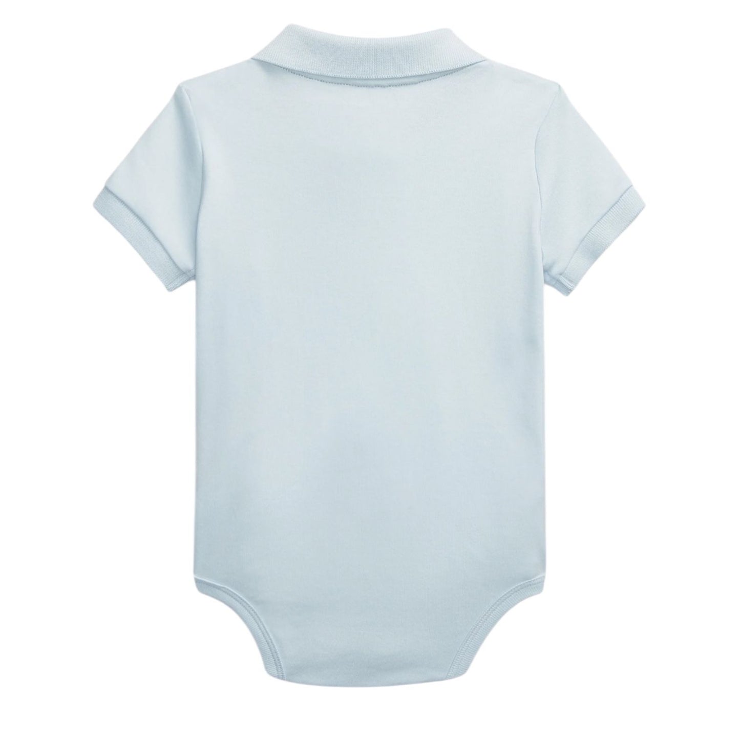 Body Avulso Gola Polo Azul Claro Ralph Lauren