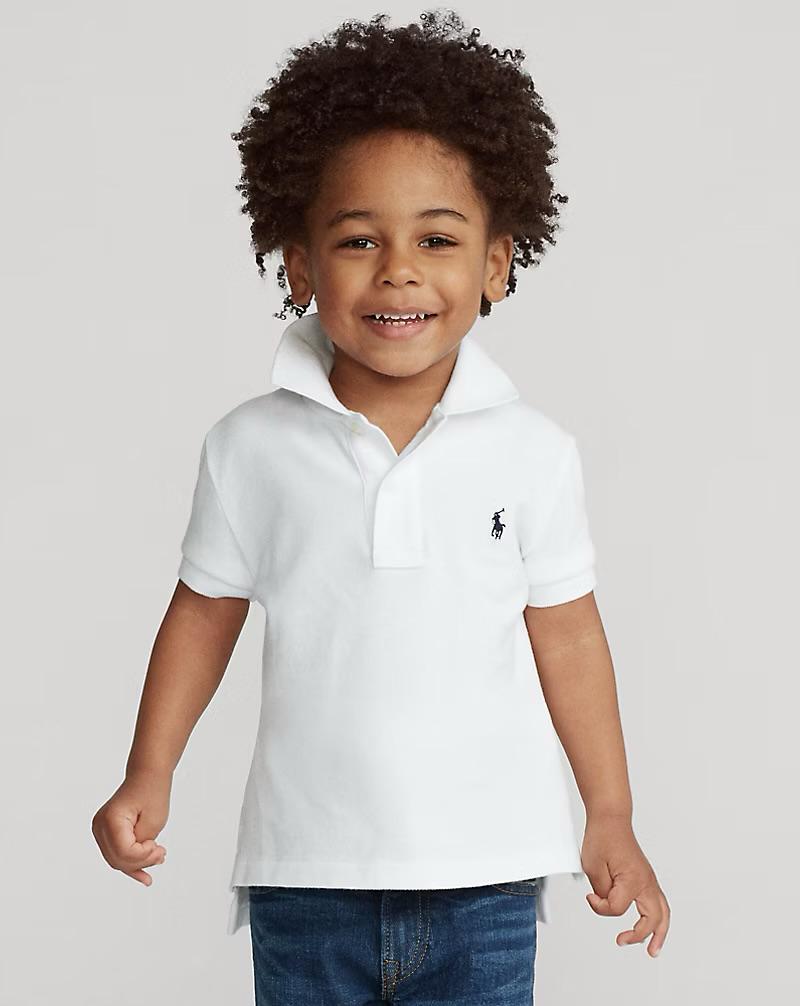 Blusa Polo Branca Ralph Lauren