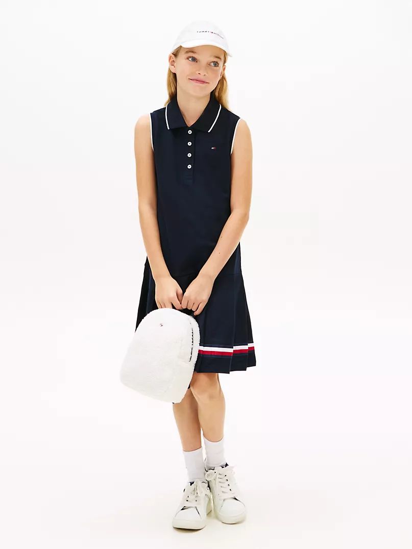 Vestido Marinho Listra Tommy Hilfiger