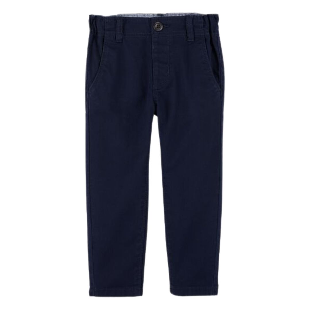 Pantalón Algodão Azul Carter's