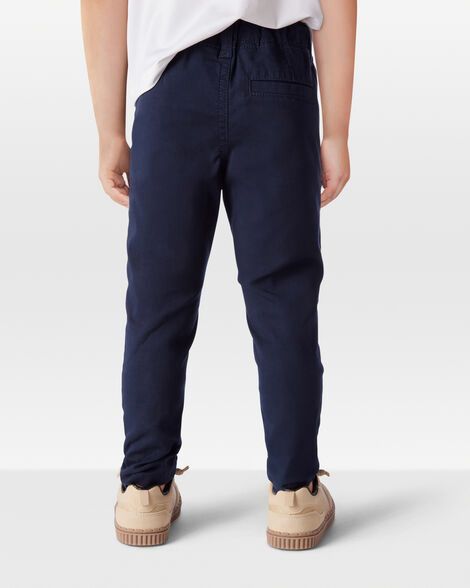 Pantalón Algodão Azul Carter's