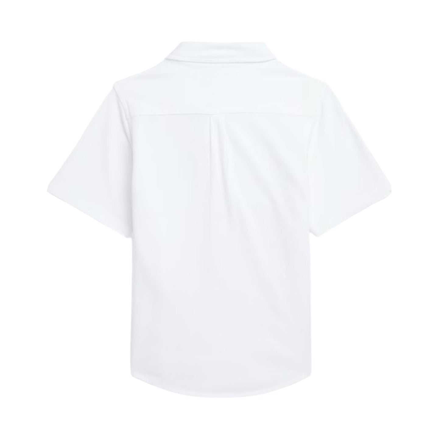 Camisa  Manga Curta Branca Ralph Lauren