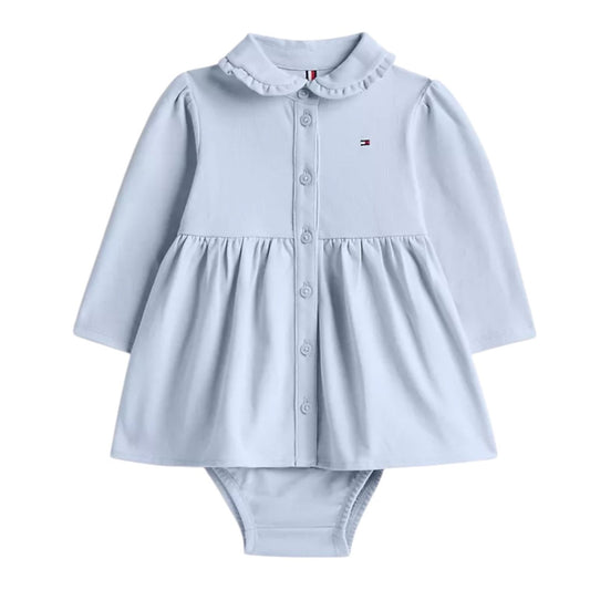Vestido Body Azul Claro Tommy Hilfiger