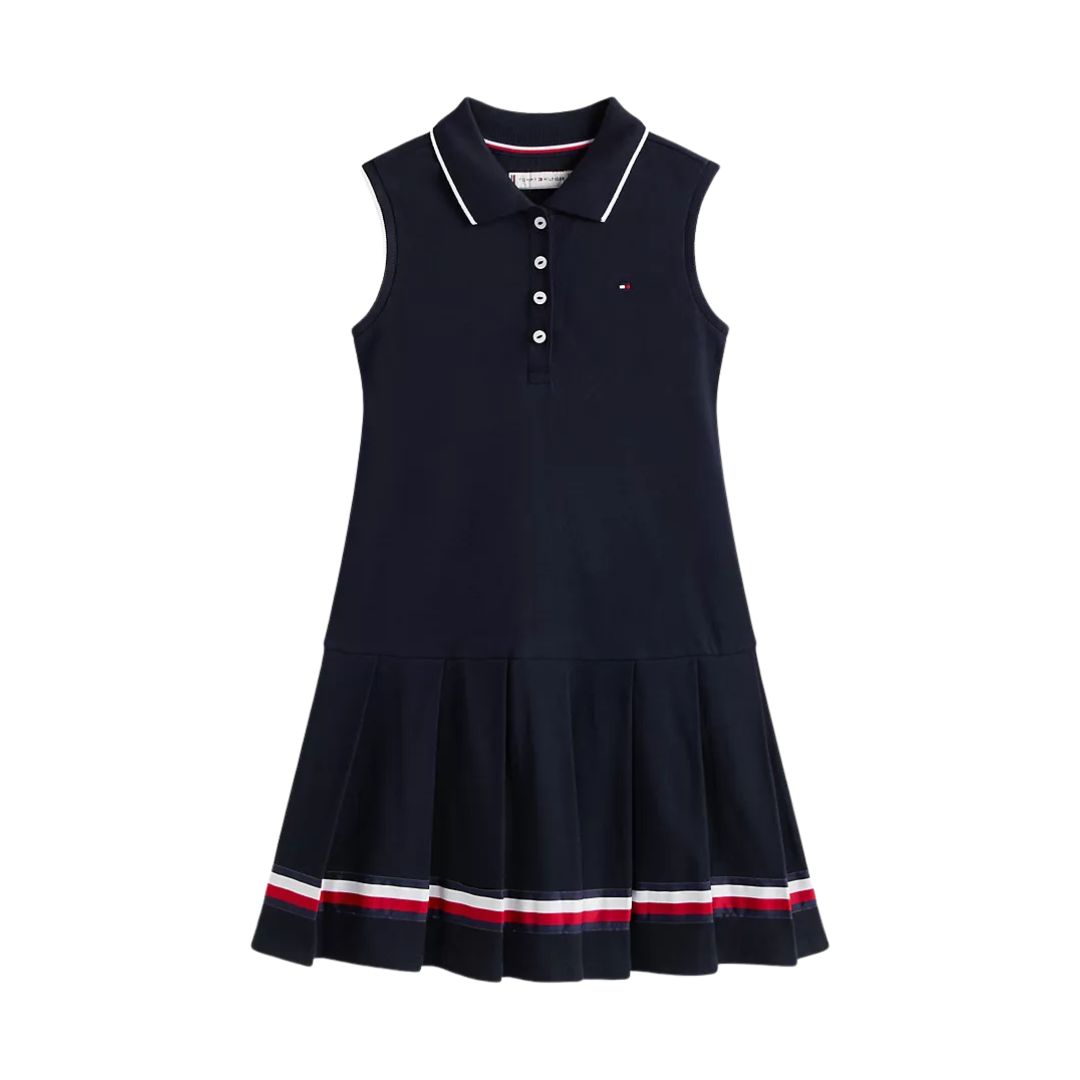 Vestido Marinho Listra Tommy Hilfiger