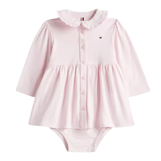 Vestido Body Rosa Tommy Hilfiger