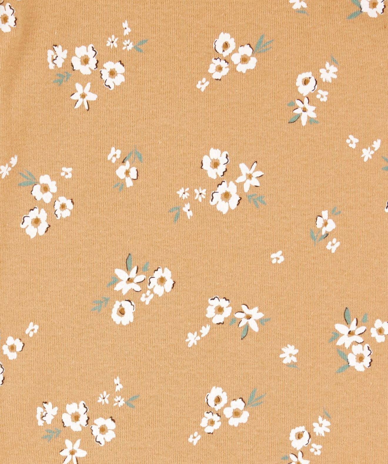Pack 5 Bodys Bebê Manga Curta Estampado floral Carter's