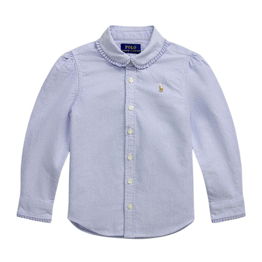 Camisa Gola Franzida Ralph Lauren