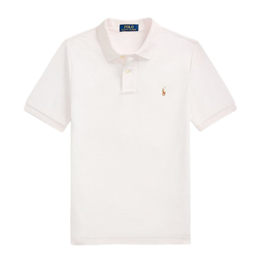 Blusa  Polo Branca Ralph Lauren