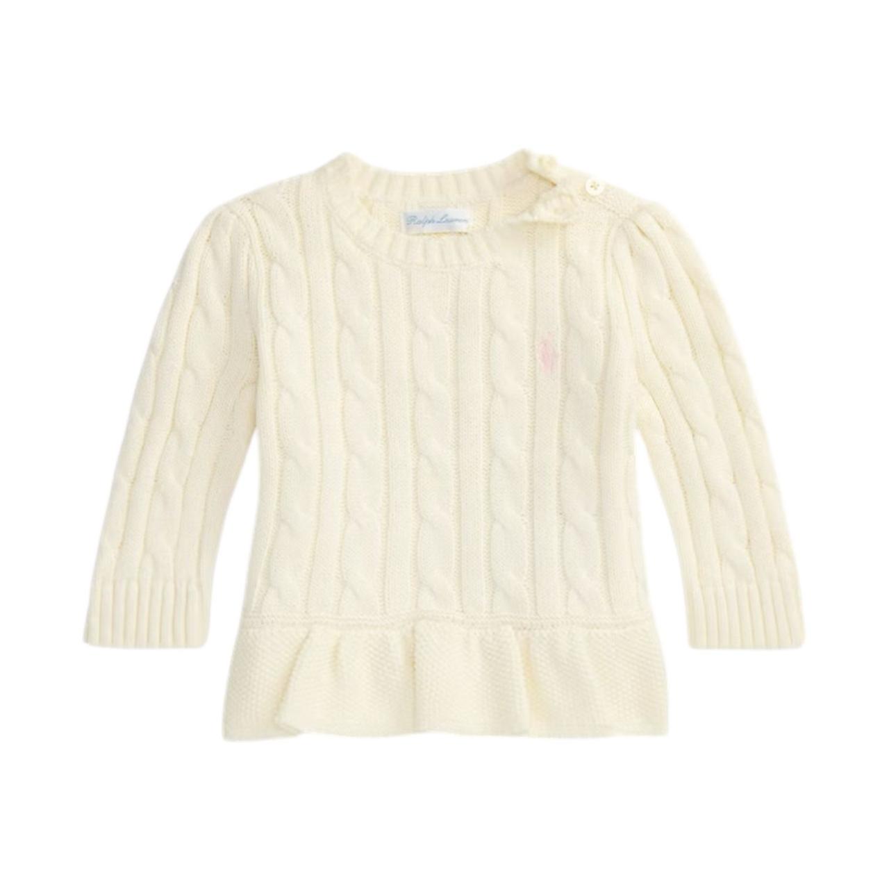 Sweater Peplum Ralph Lauren