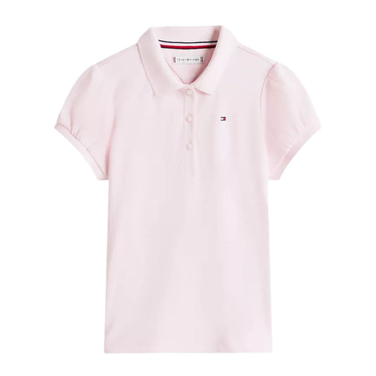 Blusa Polo Rosa Tommy Hilfiger