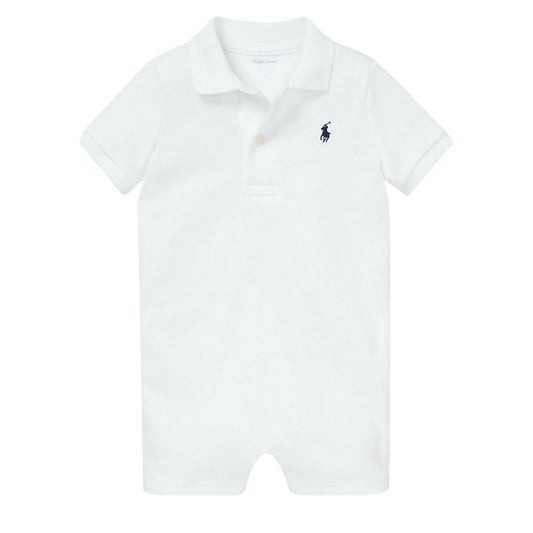 Enterizo Polo Branca  Ralph Lauren