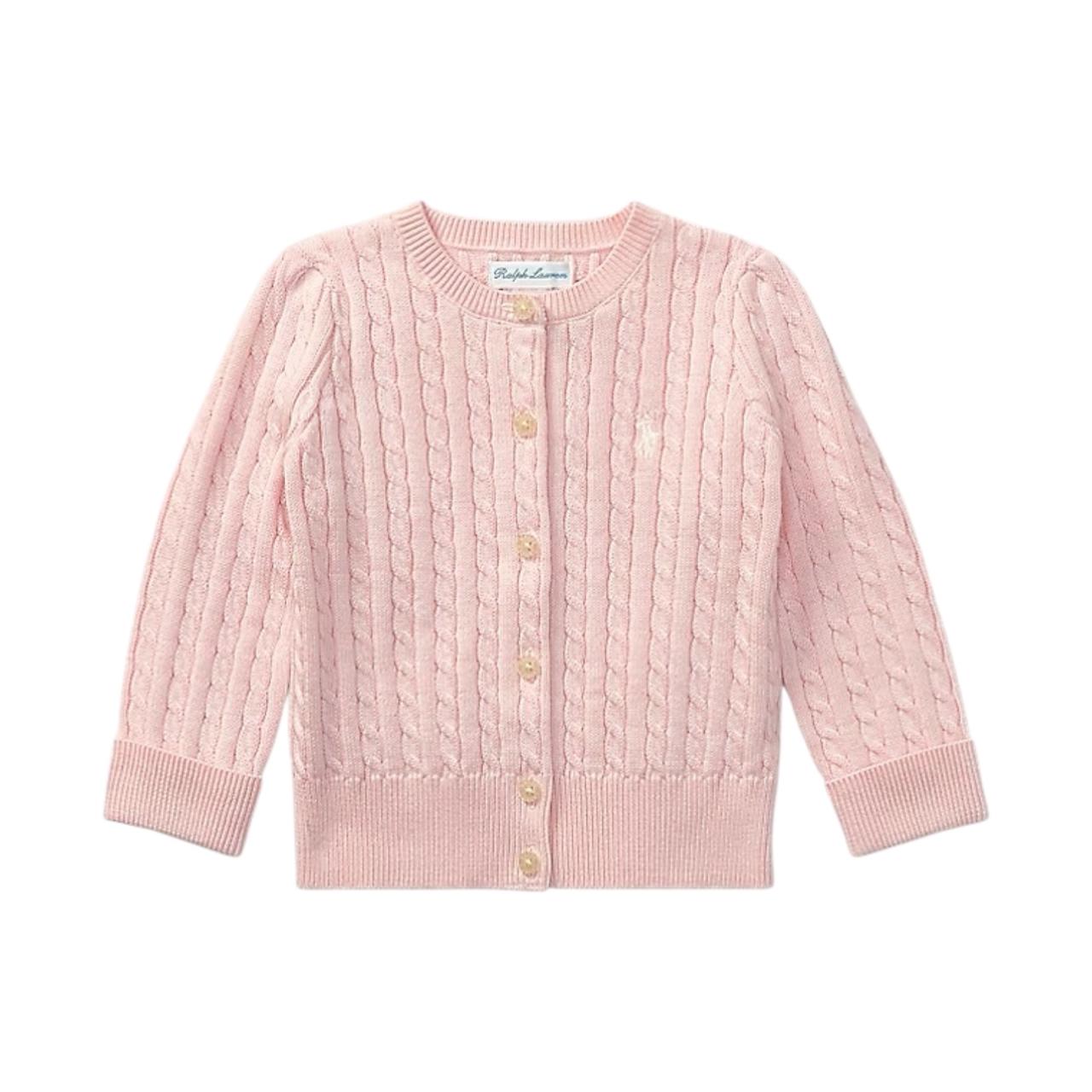 Sweater Tricot Feminino Rosa Ralph Lauren