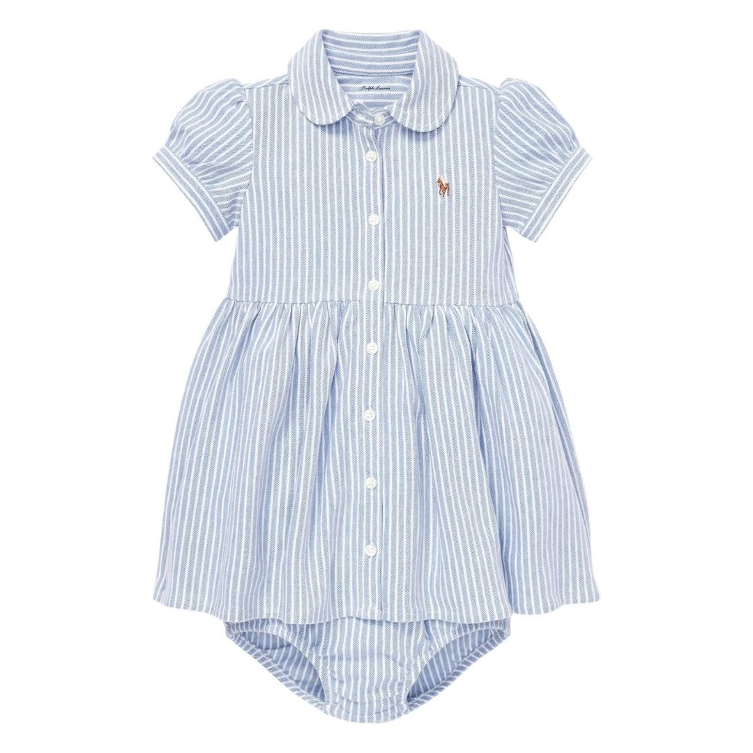 Vestido  Azul listrado   Ralph Lauren