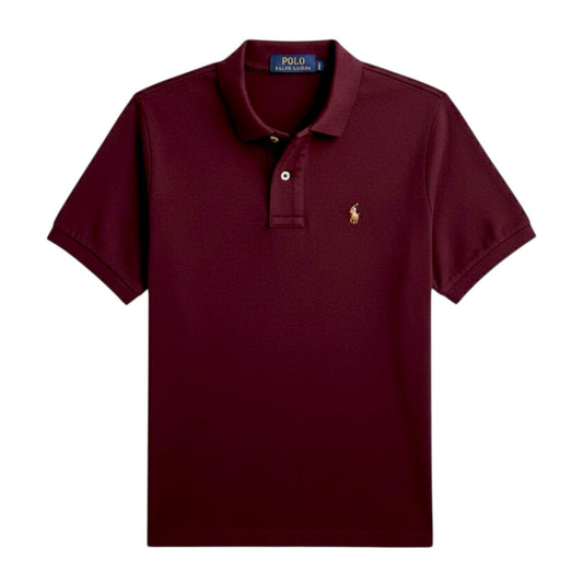 Blusa Polo Vermelha Classica Ralph Lauren