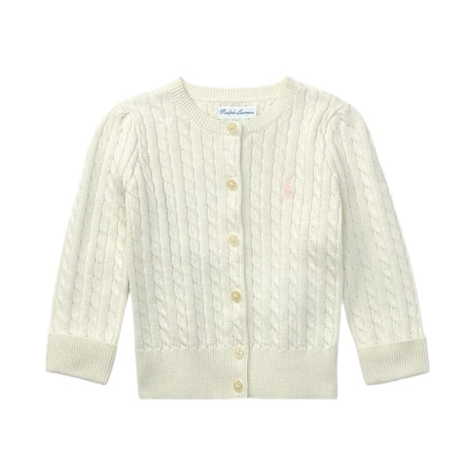 Sweater Tricot Feminino Branco Ralph Lauren