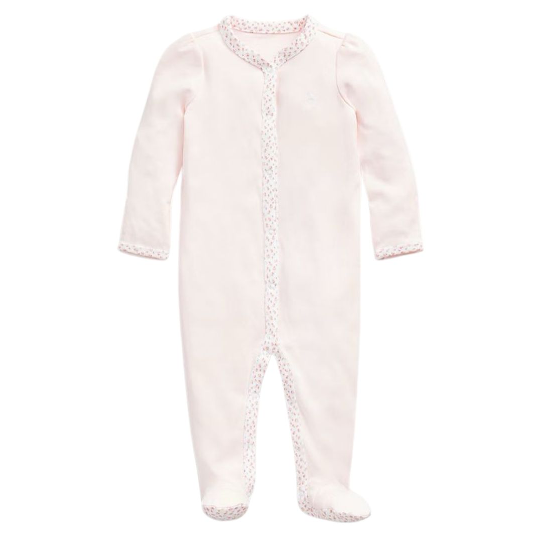 Enterizo Rosa con Botones Ralph Lauren