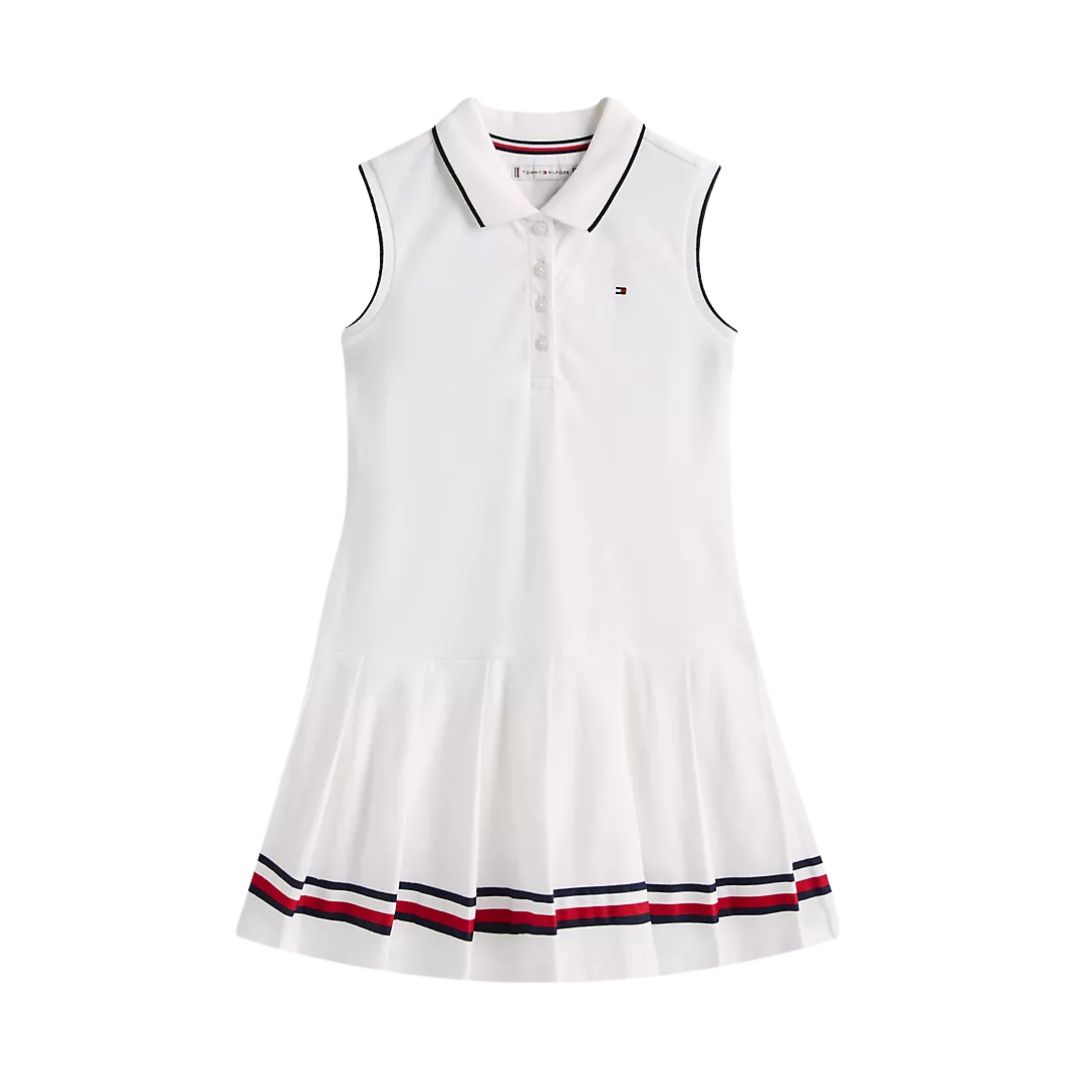 Vestido Branco Listra  Tommy Hilfiger