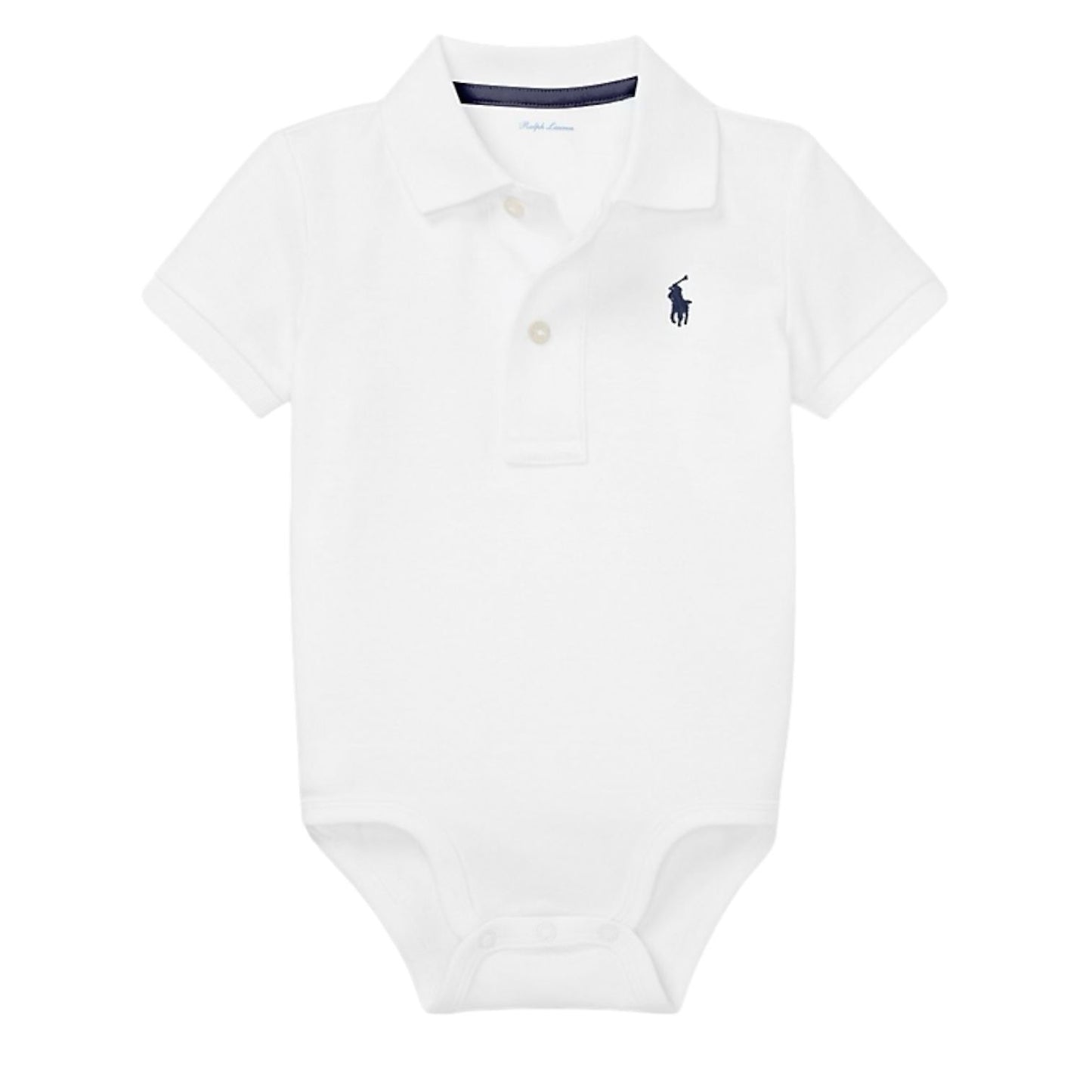 Body Avulso Gola Polo Branco Ralph Lauren