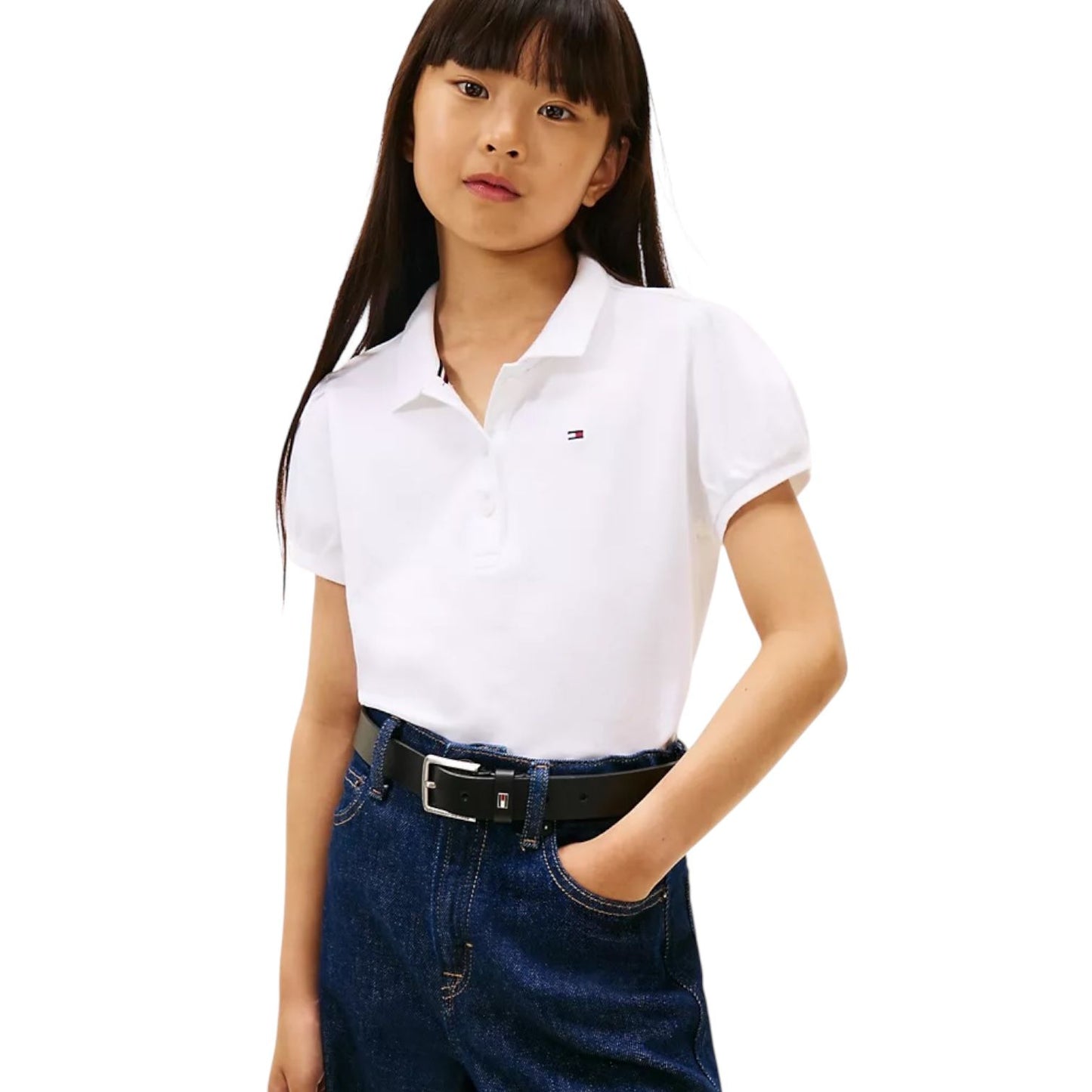 Blusa Polo  Branca Tommy Hilfiger