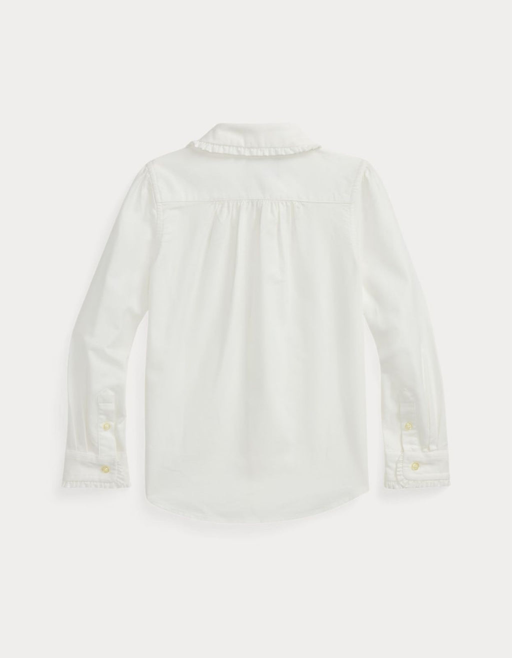 Camisa Branca com Gola Rendada  Ralph Lauren