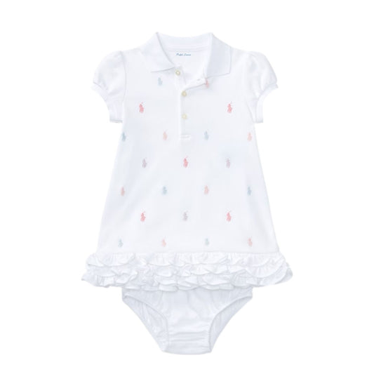 Vestido Poney Branco   Ralph Lauren