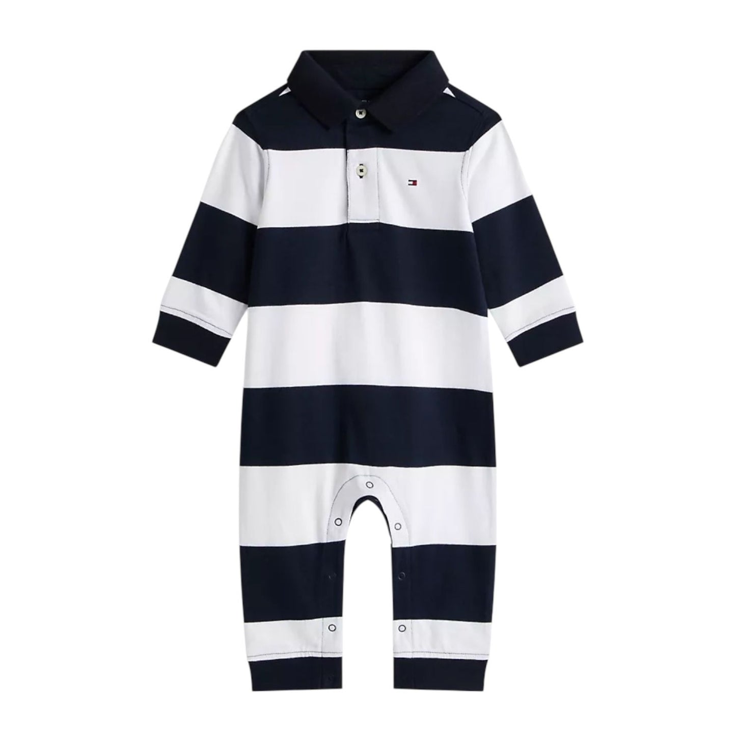 Enterizo Listrado Marinho Tommy Hilfiger