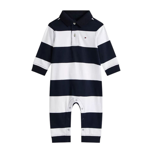 Enterizo Listrado Marinho Tommy Hilfiger